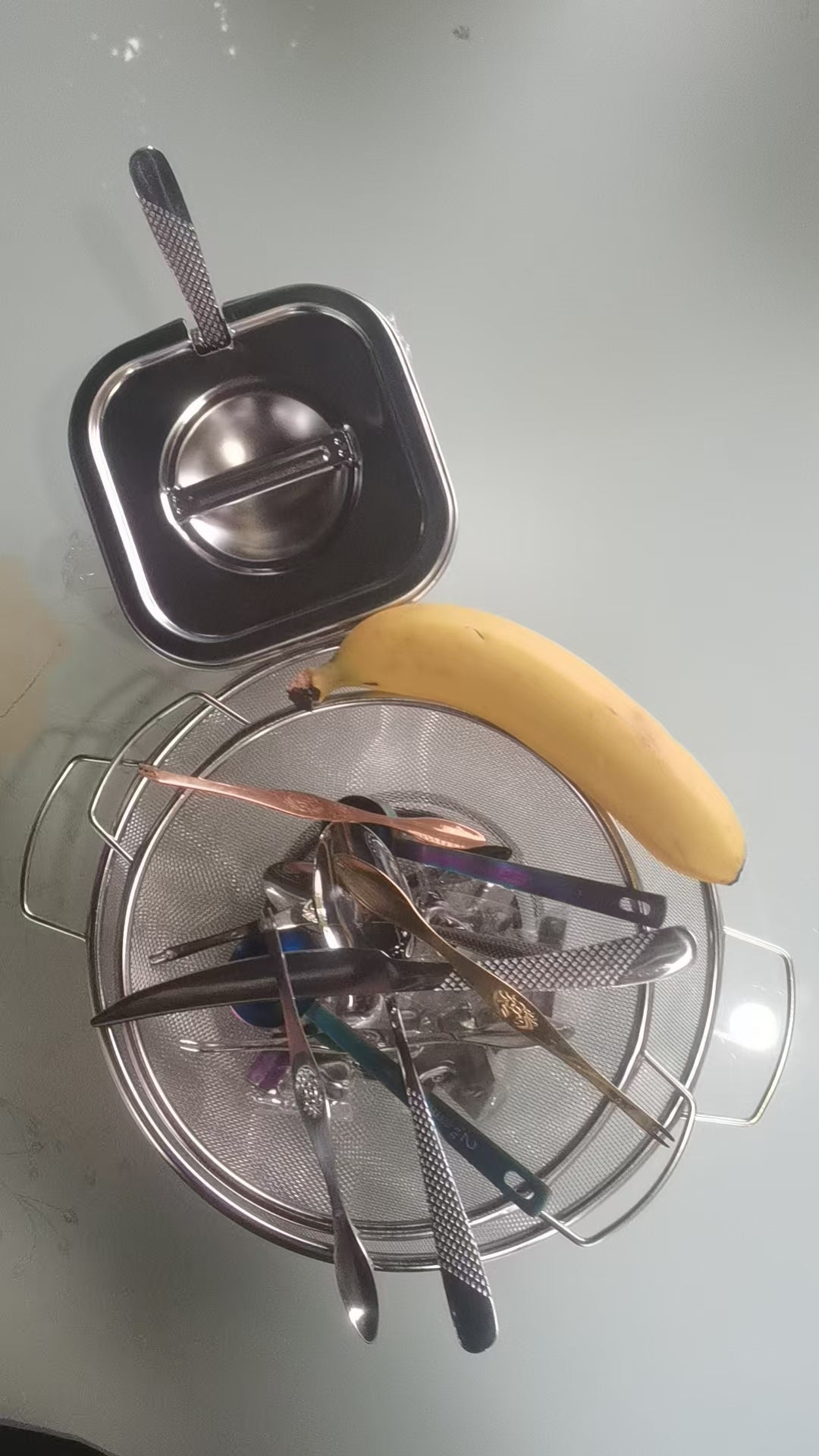 Stainless Steel Canister 14cm - Vented Lid
