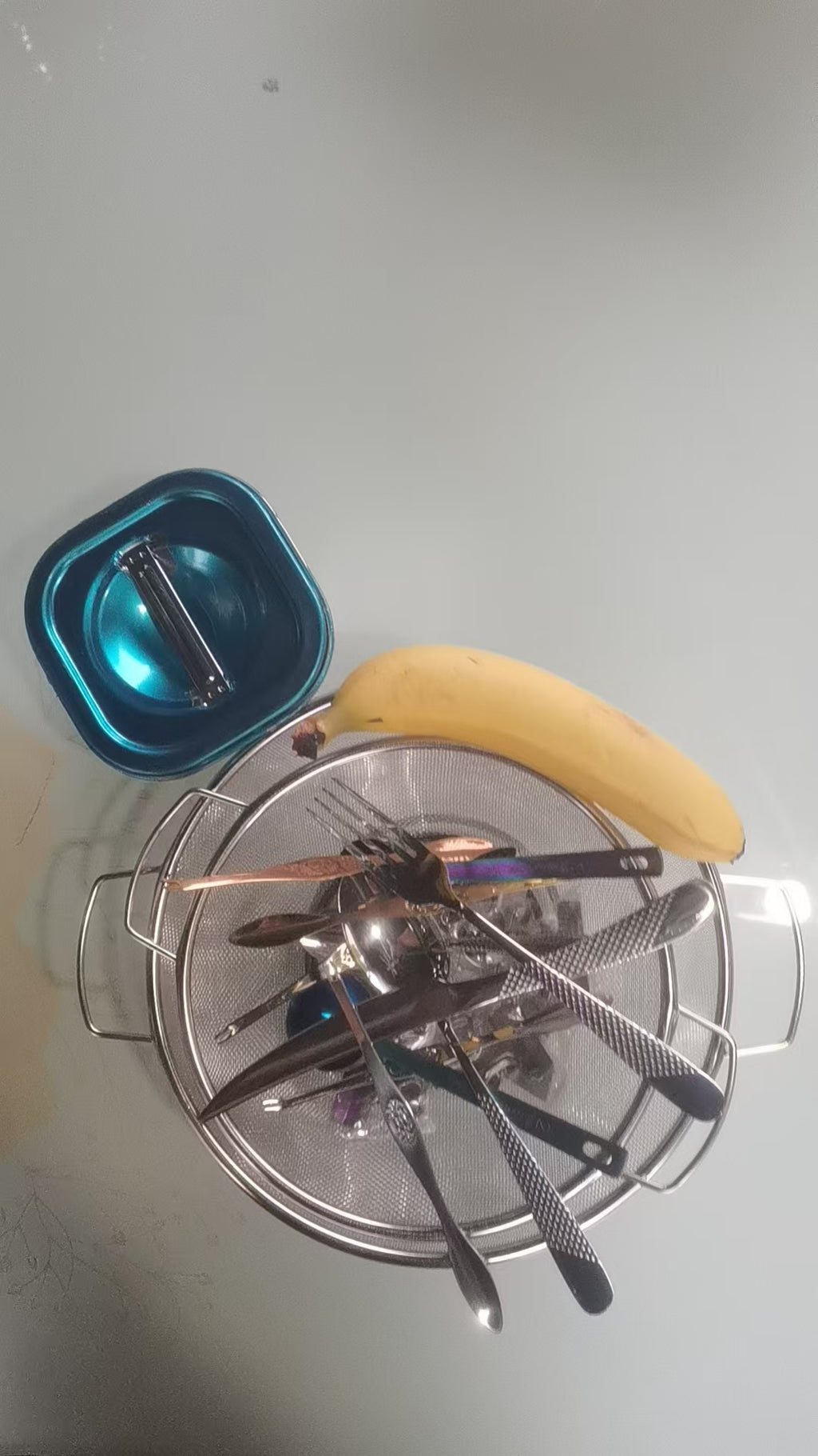 Stainless Steel Canister 12cm - Airtight Lid