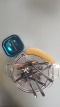 Stainless Steel Canister 12cm - Airtight Lid