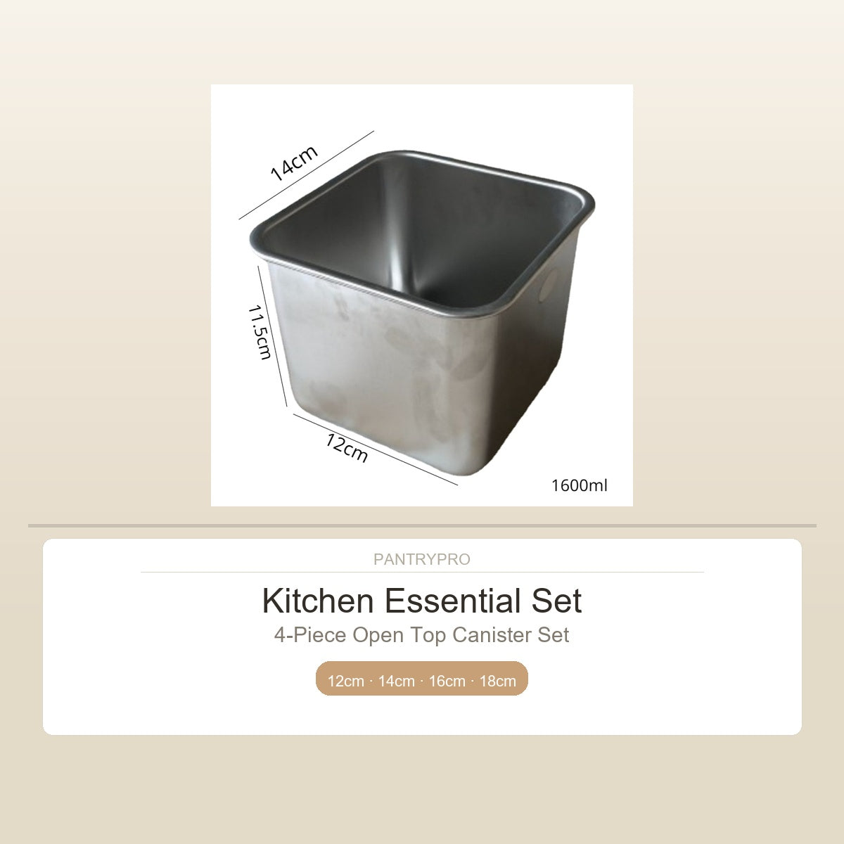 Kitchen Essential Set - Without a Lid